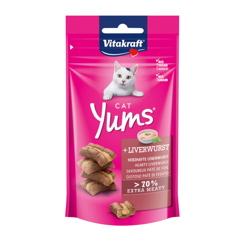 Vitakraft Biscoitos Cat Yums de Fígado , , large image number null